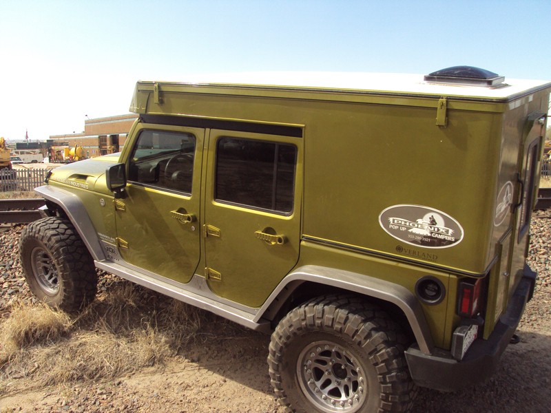 Jeep wrangler pop-up campers