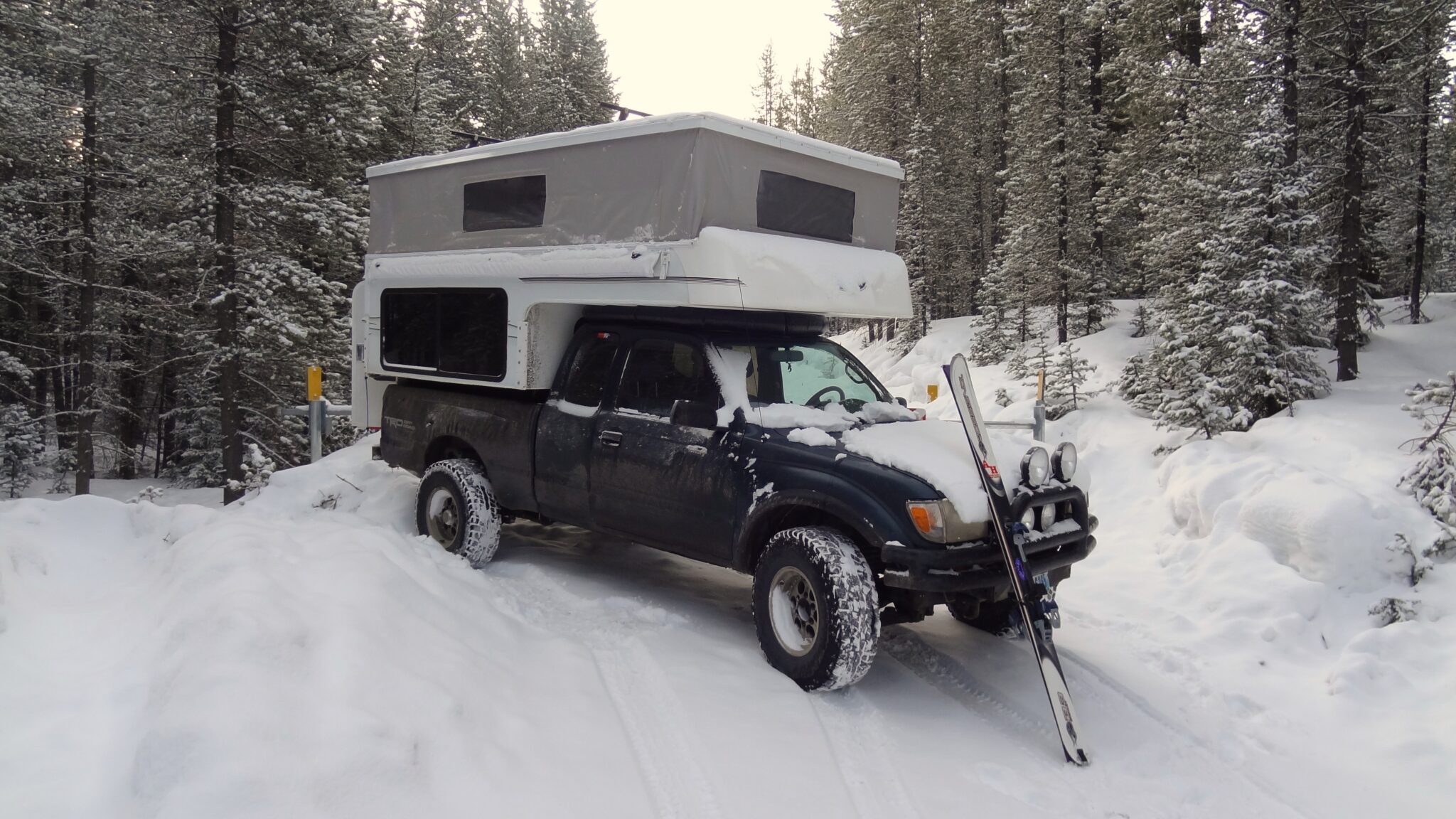 Tacoma Ice climb | Phoenix Pop Up Campers