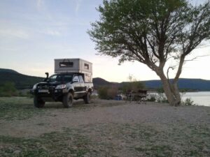 Camping in remote areas