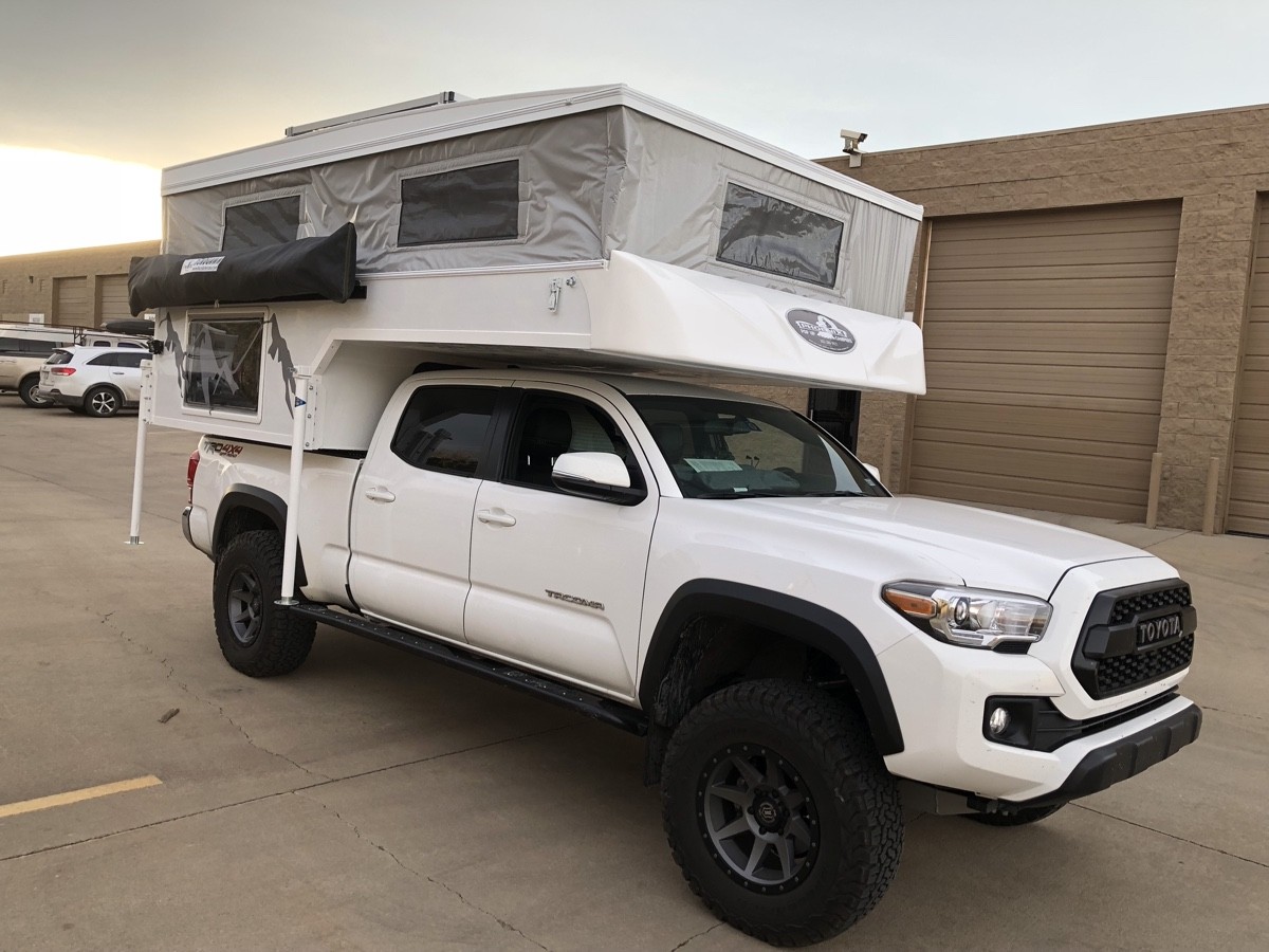 Slide-In Pop-Up Truck Camper