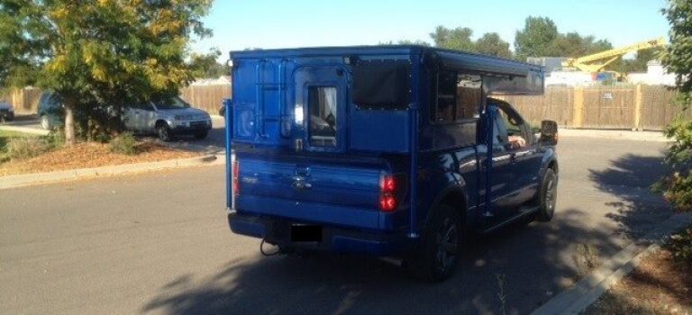 Custom truck camper